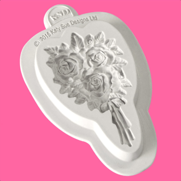 Katy Sue Designs Rose Bouquet Silicone Mold