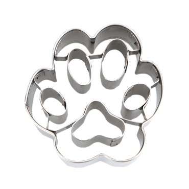 Städter Mini Dog Paw Cookie Cutter, 4.5cm