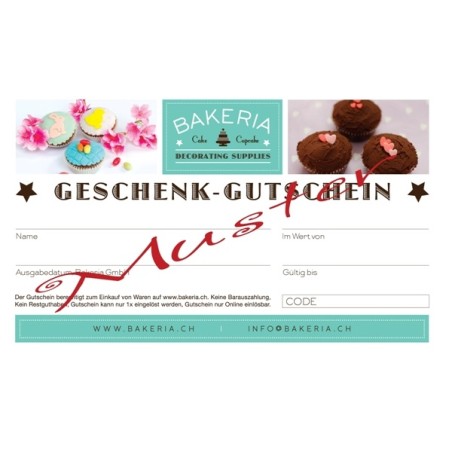 Baking Supply Gift Voucher