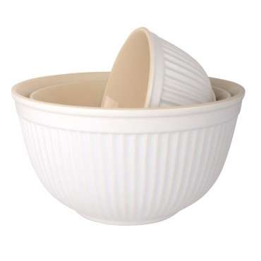 IB-2074-11 Ceramic Bowl Set White IB Laursen