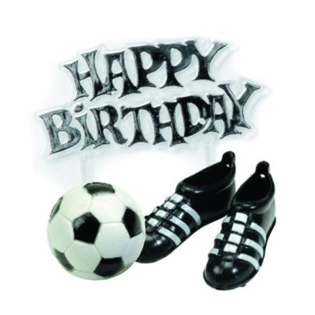 Soccer Cake Decor