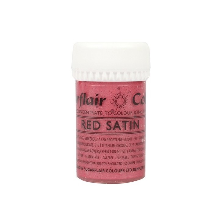 Satin Paste Red Food Colouring