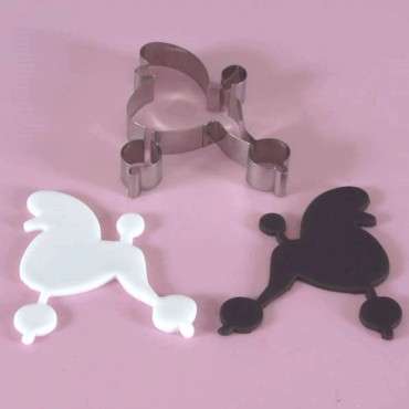 Valley Cutter Company French Poodle Sugarcraft Cutter