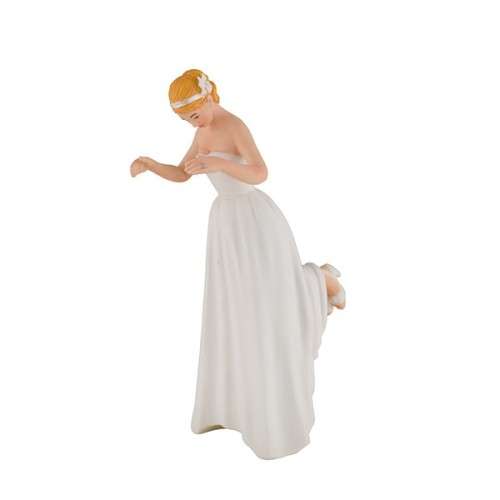 True Romance Blonde Hair Bride Cake Topper