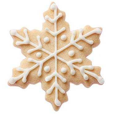 Snowstar Cookie Cutter - Ice Crystal Cookie Cutter - Christmas baking