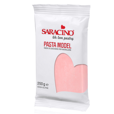 Rosa Modelliermasse - Glutenfrei - Saracino Zuckermasse zum Modellieren Rosa