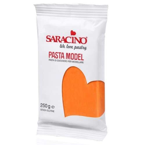 Saracino Pasta Model Orange Modellierpaste 250g