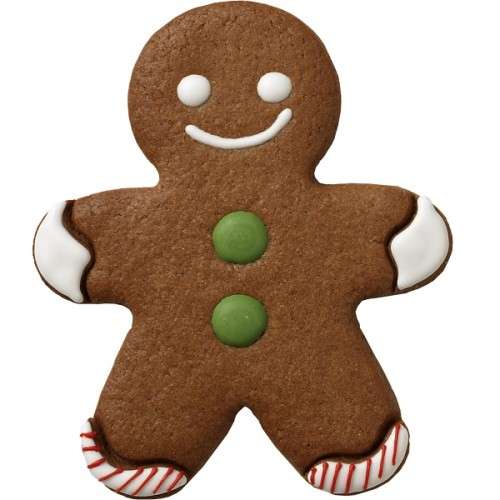 Birkmann Gingerman with details Cookie Cutter, 12cm