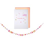 Meri Meri Baby Girl Garland Card