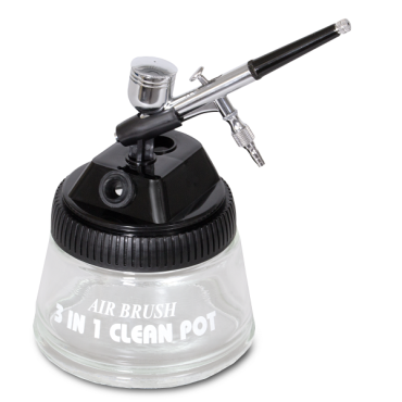 Städter Airbrush Cleaning Station 3-in-1 Function