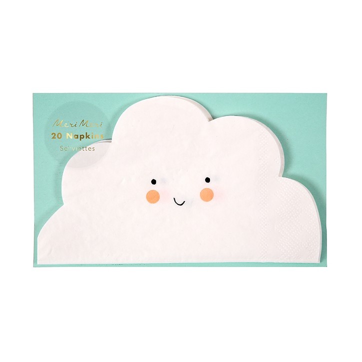 Meri Meri Cloud Papernapkins