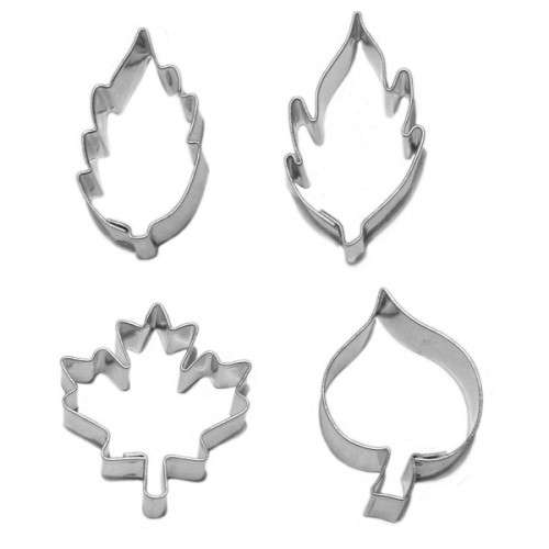 Leaf Cookie Cutter Set, 4pcs