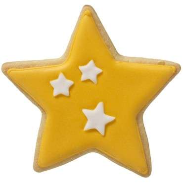 Star Cookie Cutter with imprint