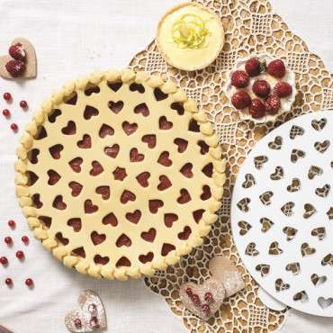 Linzer Crust Cutter Hearts