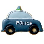 Birkmann Police Car Cookie Cutter, 7.5cm