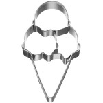 Birkmann Ice Cream Cornet Cookie Cutter, 8cm