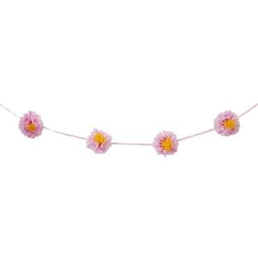 Flower Pompom Garland