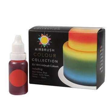 Edible Airbrush Colours Mixed Set