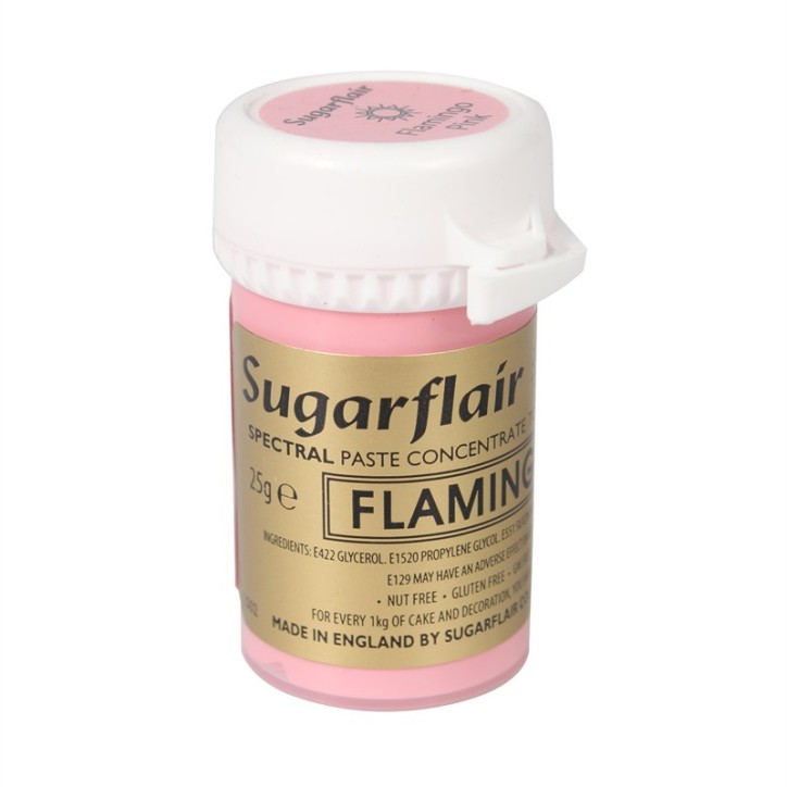 Spectral Paste Food Colours - Flamingo Pink, 25g