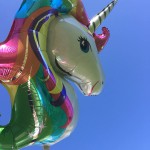 Folienballon Magic Einhorn, 83cm x 73cm