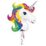 Folienballon Magic Einhorn, 83cm x 73cm