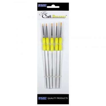 PME Fine Craft Brushes 5 pcs