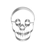 Birkmann Mexican Skull Totenkopf Ausstecher, 7cm