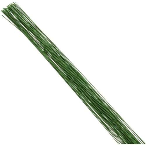 Decora 18 Gauge Green Florist Wire, 50 pcs