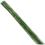 Decora 18 Gauge Green Florist Wire, 50 pcs