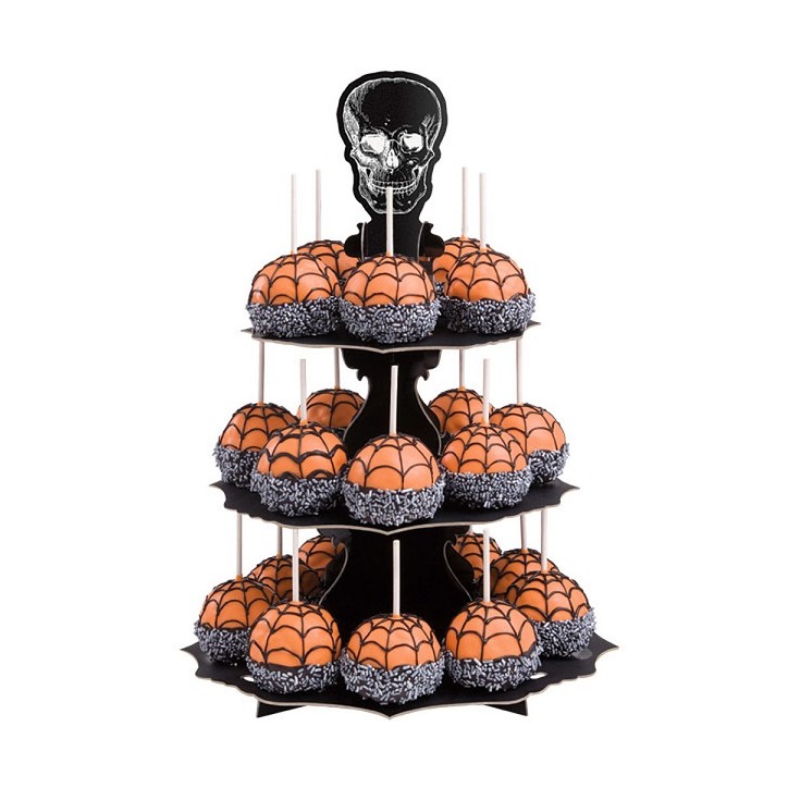 Wilton Spooky Skull Halloween Cupcake Stand