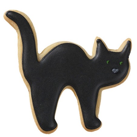 Ausstecher Halloween Katze 8cm Edelstahl RBV 195202