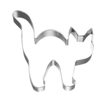 Cats arched back shaped cookie cutter 4026883195202