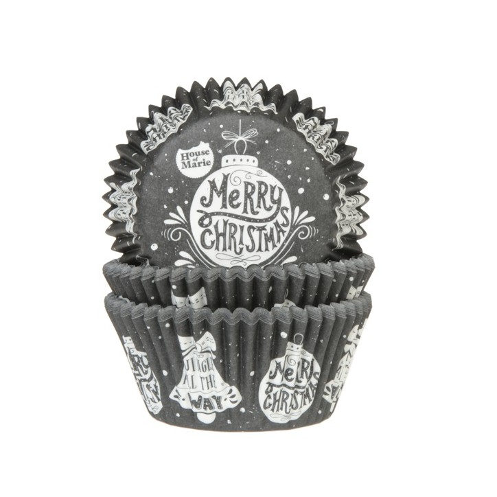 Chalkboard Christmas Cupcakeförmli 855287