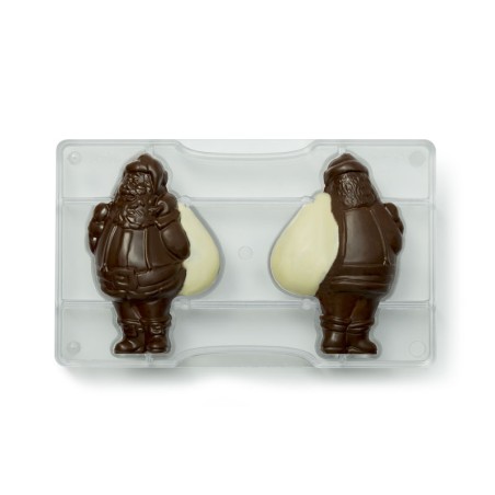 Santa Claus Chocolate Mould Polycarbonate 0050110