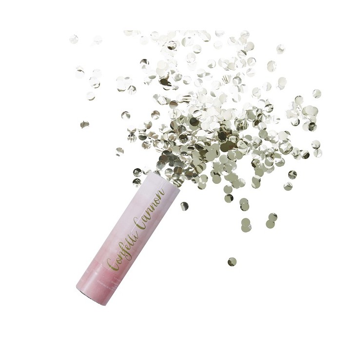 Pink Ombre Compressed Air Confetti Cannon Popper - Pick and Mix