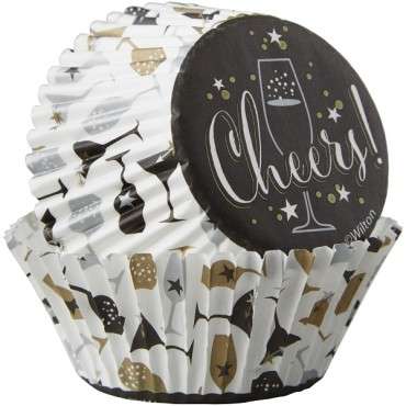 Wilton Cheers Cupcake Liners 415-5707