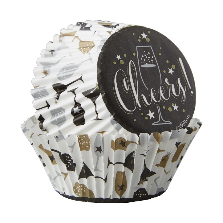 Wilton Cheers Cupcake Liners 415-5707