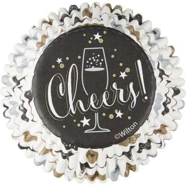 Wilton Cheers Cupcake Liners 415-5707