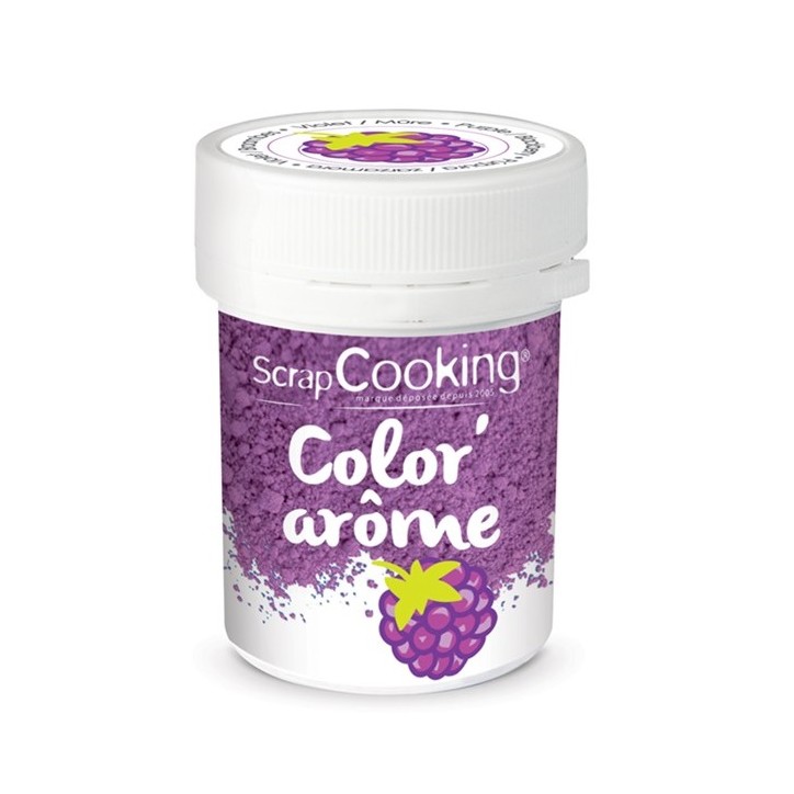 ScrapCooking Aroma-Farbpulver Mix Brombeere