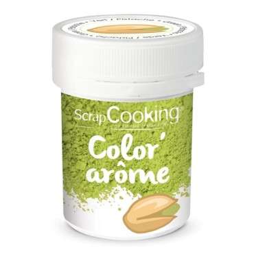 2in1 Colour and Flavour Mix Pistachio Scrapcooking Color'Arôme