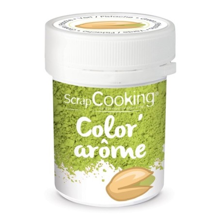 2in1 Colour and Flavour Mix Pistachio Scrapcooking Color'Arôme