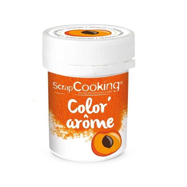 Orange Food Colouring with Apricot Taste