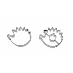 Hedgehog Linzer Cookie Cutter Set, 2 pcs