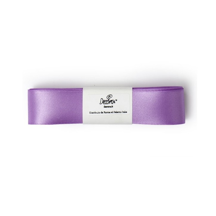 Double Satin Ribbon Lilac