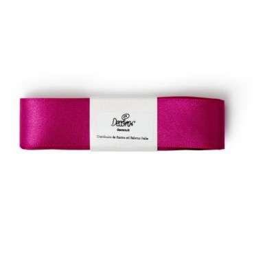 Cake Satin Ribbon Fuchsia Pink 25mmx3mt 0314944