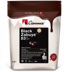 Carma Kuvertüre Tropfen Black Zabuye 83%, 1500g