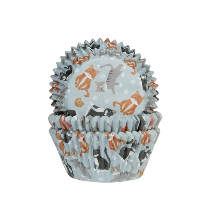 Katzen Cupcakepapierbackförmchen