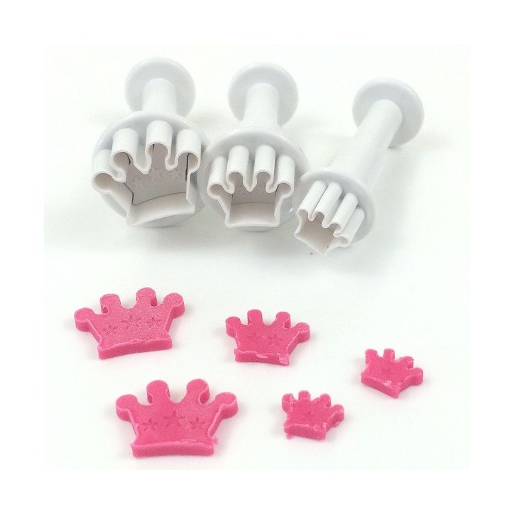 Dekofee Mini Plungers Crowns set/3