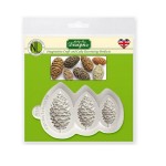 Katy Sue Designs Pine Cones Silicone Mould