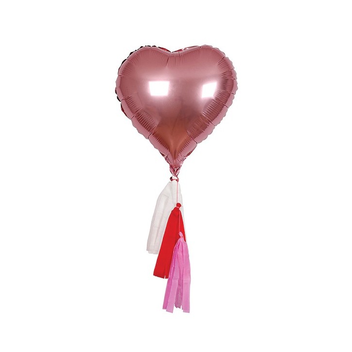 Heart Mylar Balloons Meri Meri Valentines Day